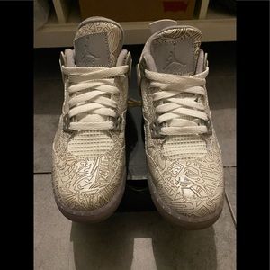 Air Jordan retro 4 laser